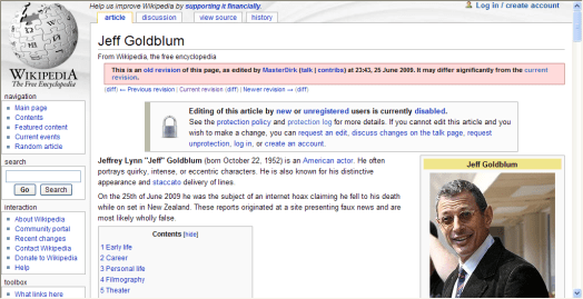 Jeff_Goldblum_hoax_info_on_wikipedia