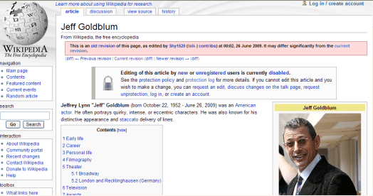 Jeff_goldblum_wikipedia_page_past_tense